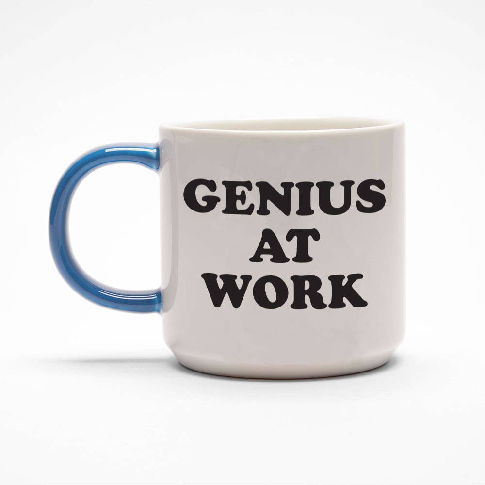Magpie x Peanuts “Genius at Work” Mug – Celebrate Your Inner Genius