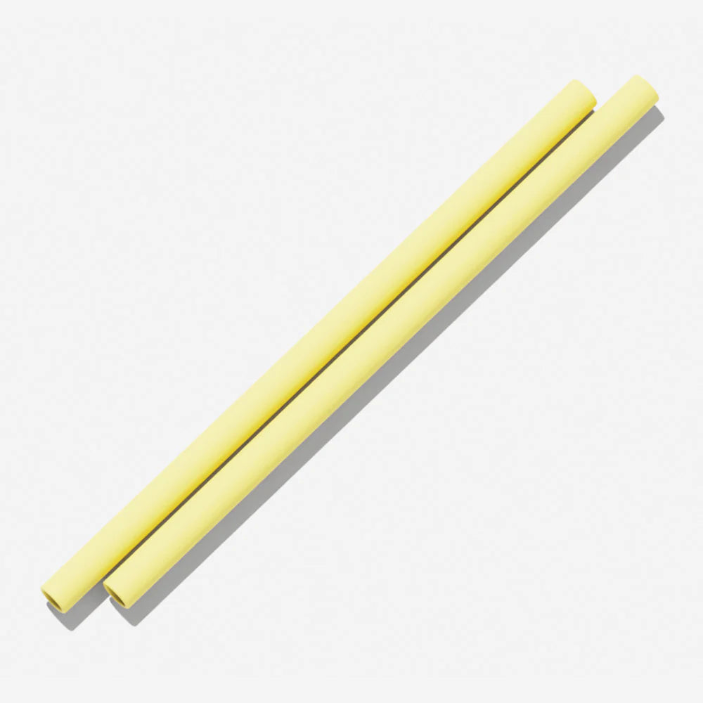Silicone Straws | Lemon