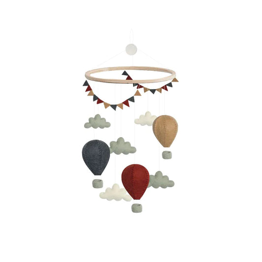 Airballoon Mobile | Red and Blue
