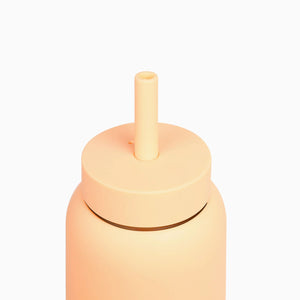 Mini Lounge Cap & Straw | Apricot
