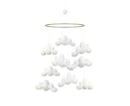 Clouds Mobile | White