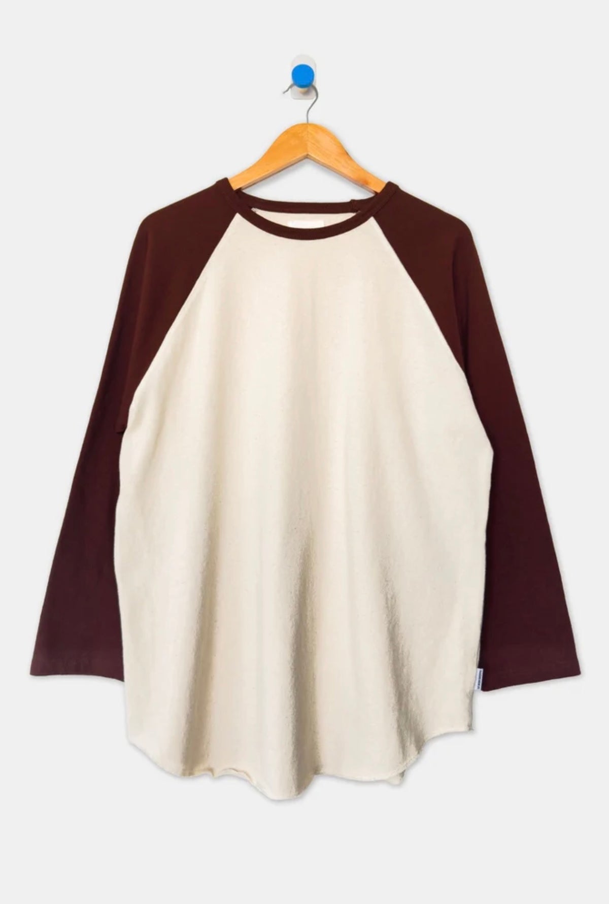 Heavy Cotton Raglan Tee | Chestnut