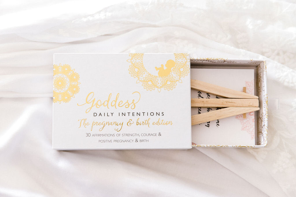 POSITIVE PREGNANCY & BIRTH AFFIRMATION CARDS