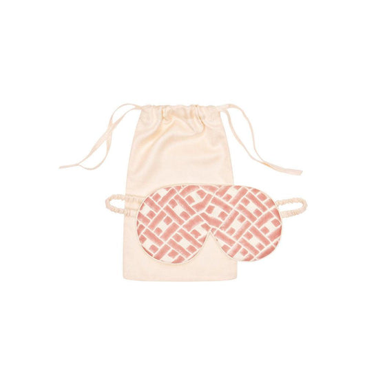 Silk Eye Mask Leh Blush