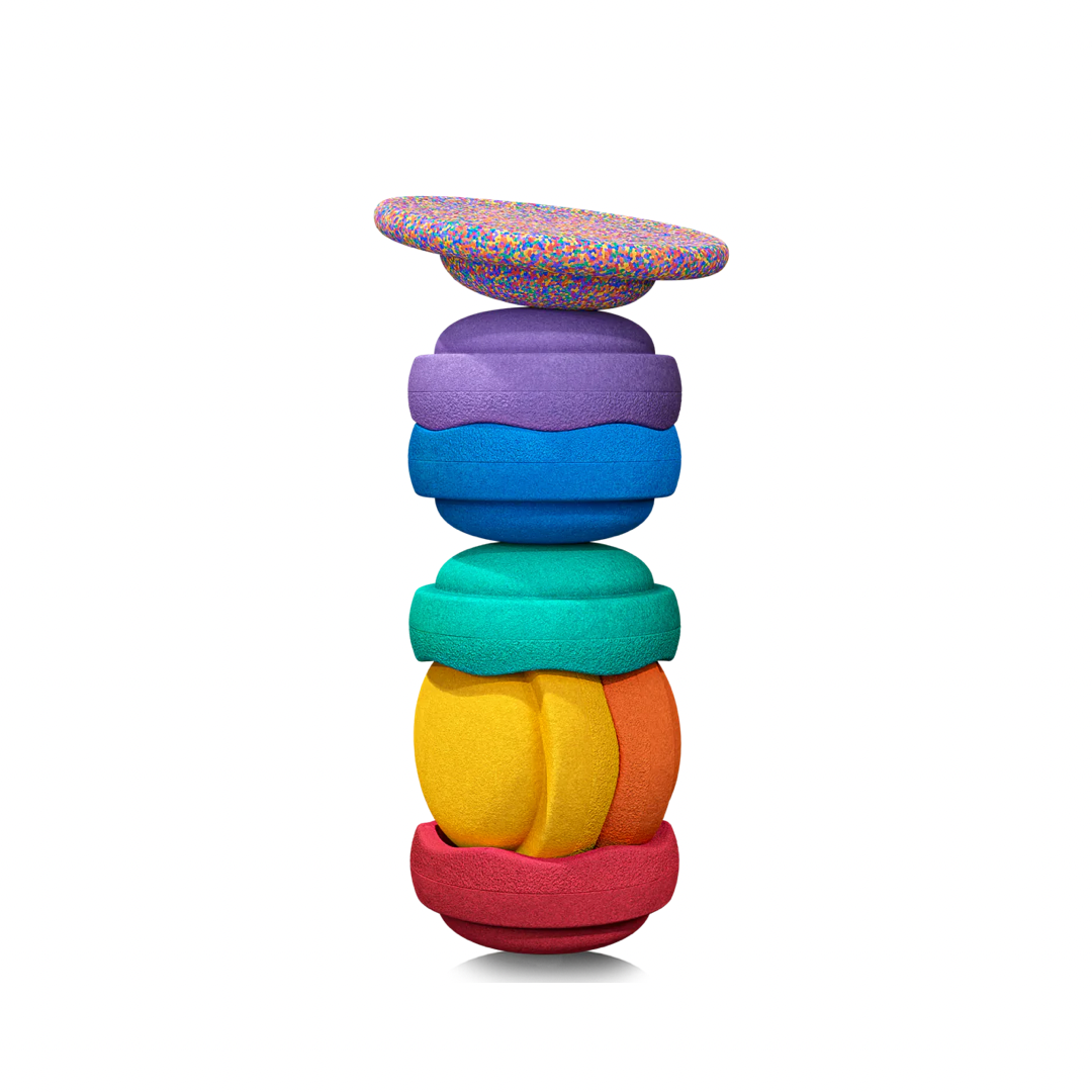 STAPELSTEIN STEPPING STONE | RAINBOW CLASSIC - 6+1 SET