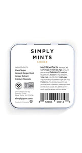 SIMPLY GUM | Ginger Mints