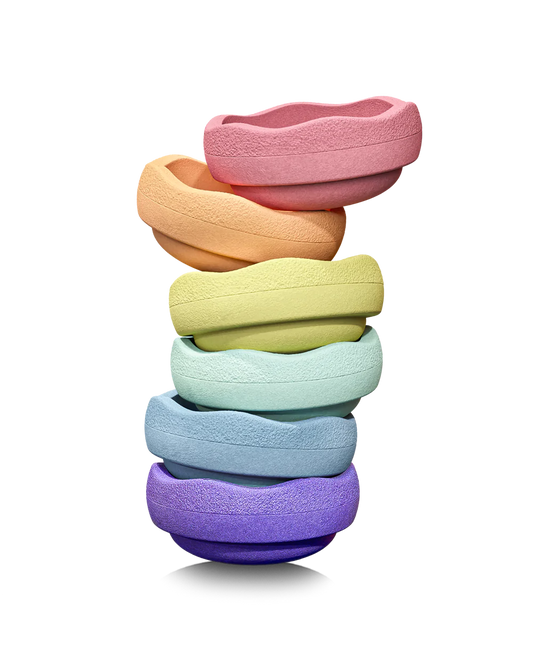 Stapelstein | Original Rainbow Pastel