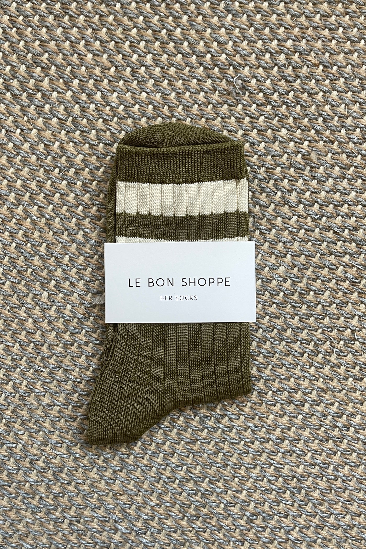 Le Bon Shoppe | Her Varsity Socks - Fern