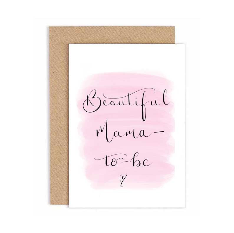 Beautiful Mama-to-be Card