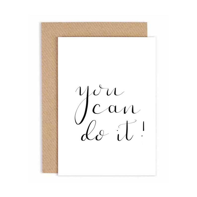 You can do it Card